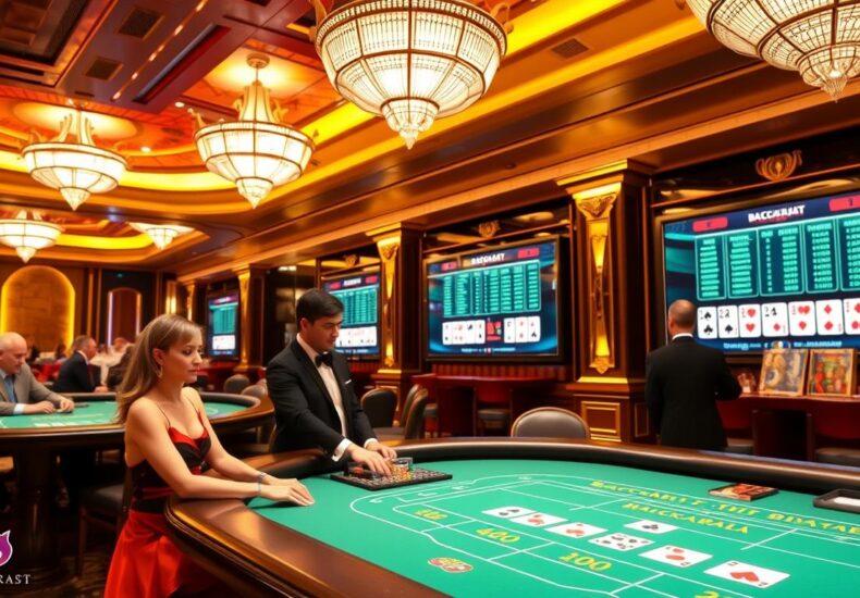 Situs Baccarat Online Modern dengan Dealer Profesional